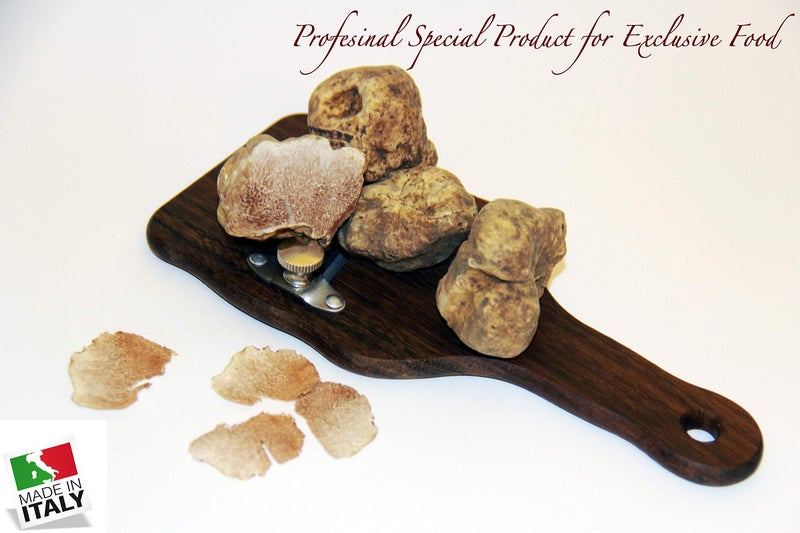 TASTE OF TRUFFLES Professional Truffle Shaver/Slicer/Cutter in RoseWood & Stainless Steel Blade | Adjustable Mandoline Slicer - Made in Italy - Image 5