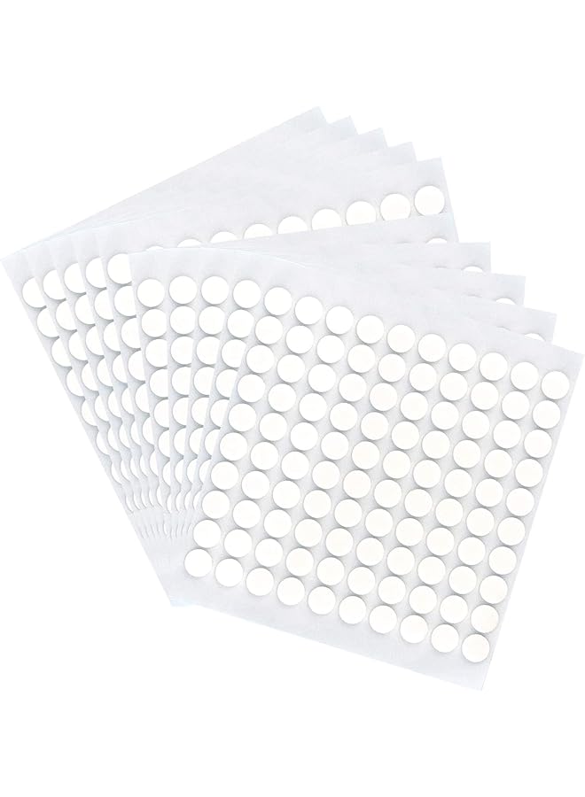 erorex 10 Sheet Foam Round Dots Double Sided Adhesive 3D Craft Foam Tape 1000 Pieces Adhesive Tape Waterproof Foam Tape For Indoor And Out Wall Door Car Home Decoration 0.39 Inch 10 Mm - Image 1