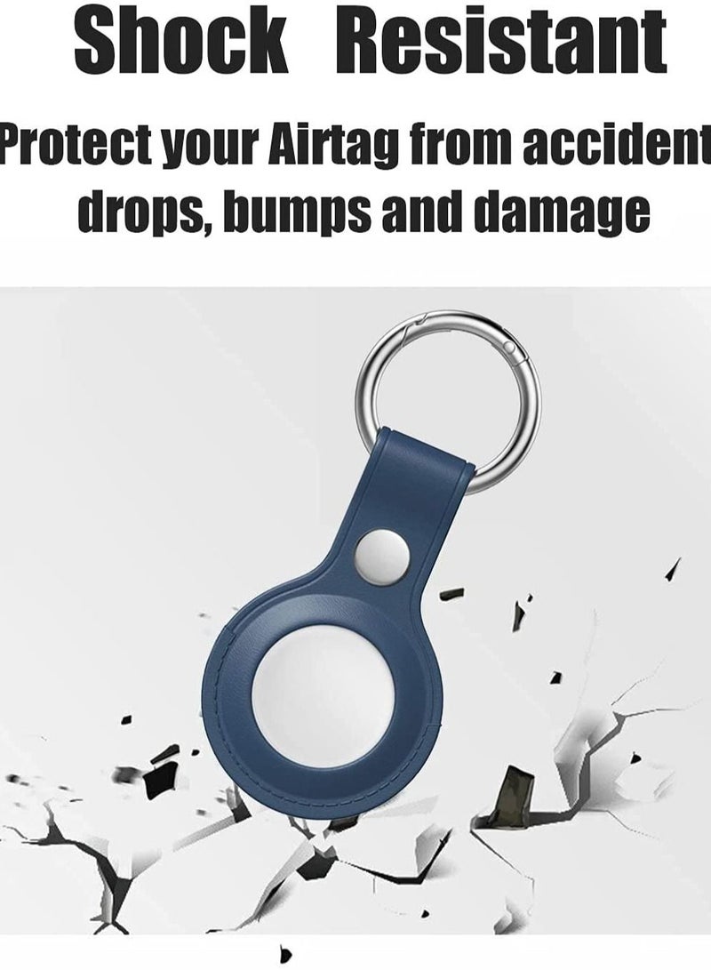 Rock Pow AirTag Leather Key Ring - Image 3