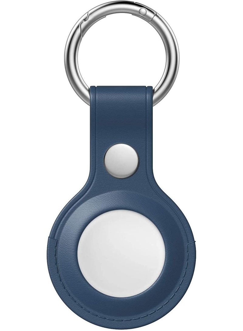 Rock Pow AirTag Leather Key Ring - Image 1