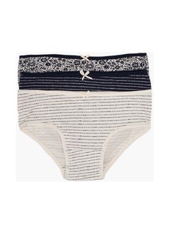 Pack of 3 Colored Brief Panties