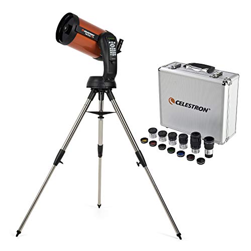 Celestron NexStar 8SE Schmidt-Cassegrain Computerized Telescope Bundle with Telescope Eyepiece/Filter Accessory Kit (2 Items) - Image 1