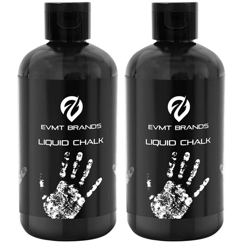 Evmt Brands Liquid Chalk  Mess Free Gym Chalk For Weightlifting  Gymnastics  Rock Climbing  Dancing. Sweat Resistant And Long Lasting For Stronger Grip. Package May Vary. - Image 1