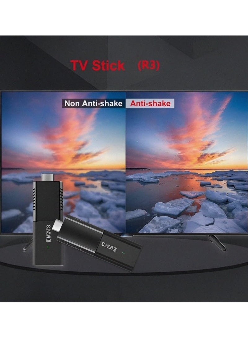 جهاز تي في ستيك تي في ار 3، ذاكرة RAM 2GB + روم 16GB 1080P HDR، رباعي النواة 64 بت 1 واي فاي 4G/5G | مشغل وسائط بث محمول 4K مدعوم من اندرويد 12.1 تي في مساعد جوجل - Image 4
