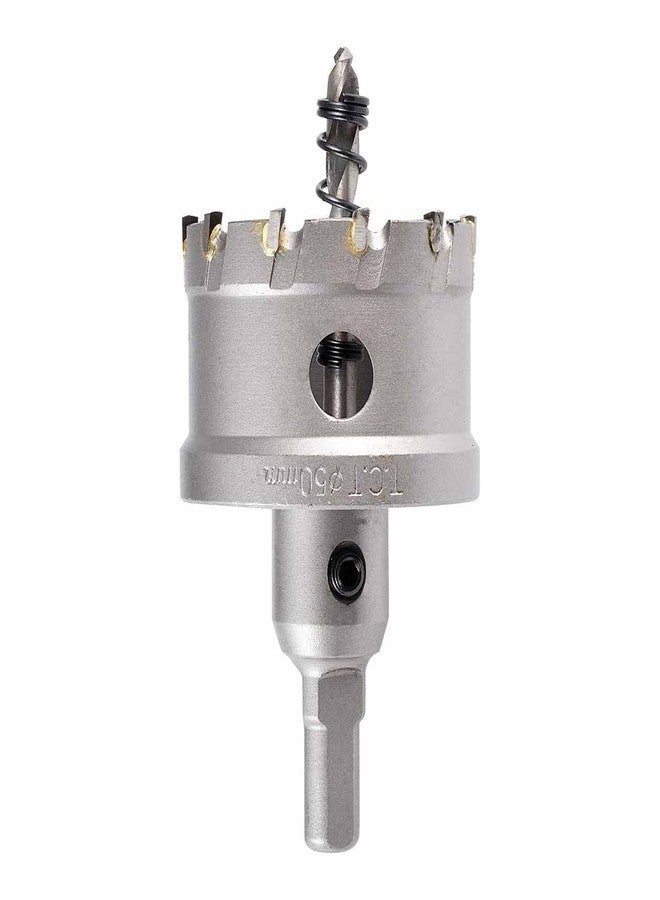 UPTODATETOOLS 50mm TCT Hole Saw Tungsten Carbide Tipped Teeth Hole Cutter, TCT Drill Bit Hole Saw Set for Stainless Steel, Sheet, Metal - Image 2