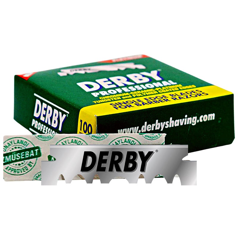 Derby 1000 "Derby Professional" Single Edge Razor Blades for straight razor - Image 3