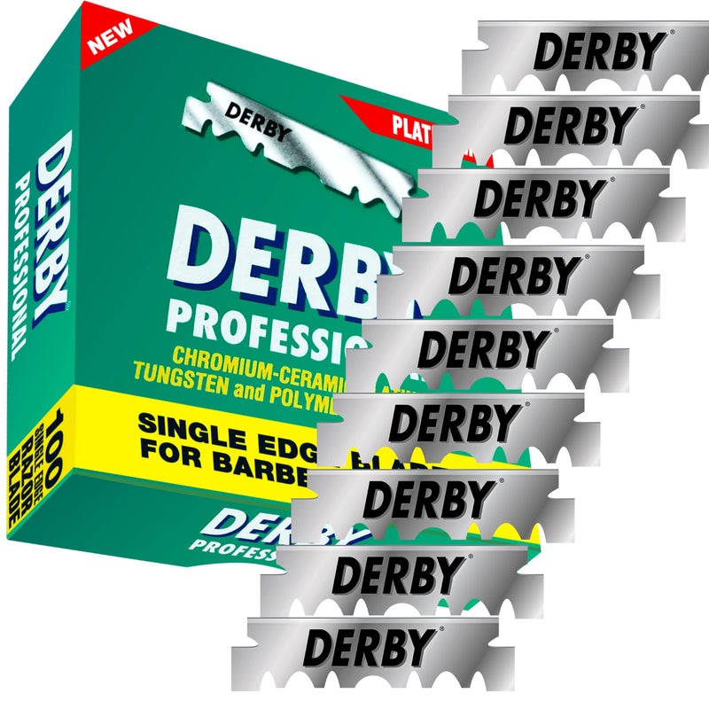 Derby 1000 "Derby Professional" Single Edge Razor Blades for straight razor - Image 2
