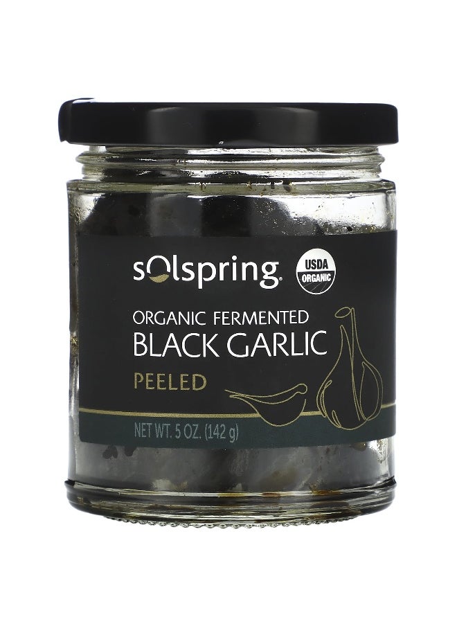 Dr. Mercola Dr. Mercola, Solspring®, Organic Fermented Black Garlic, 5 oz (142 g)  - Image 1