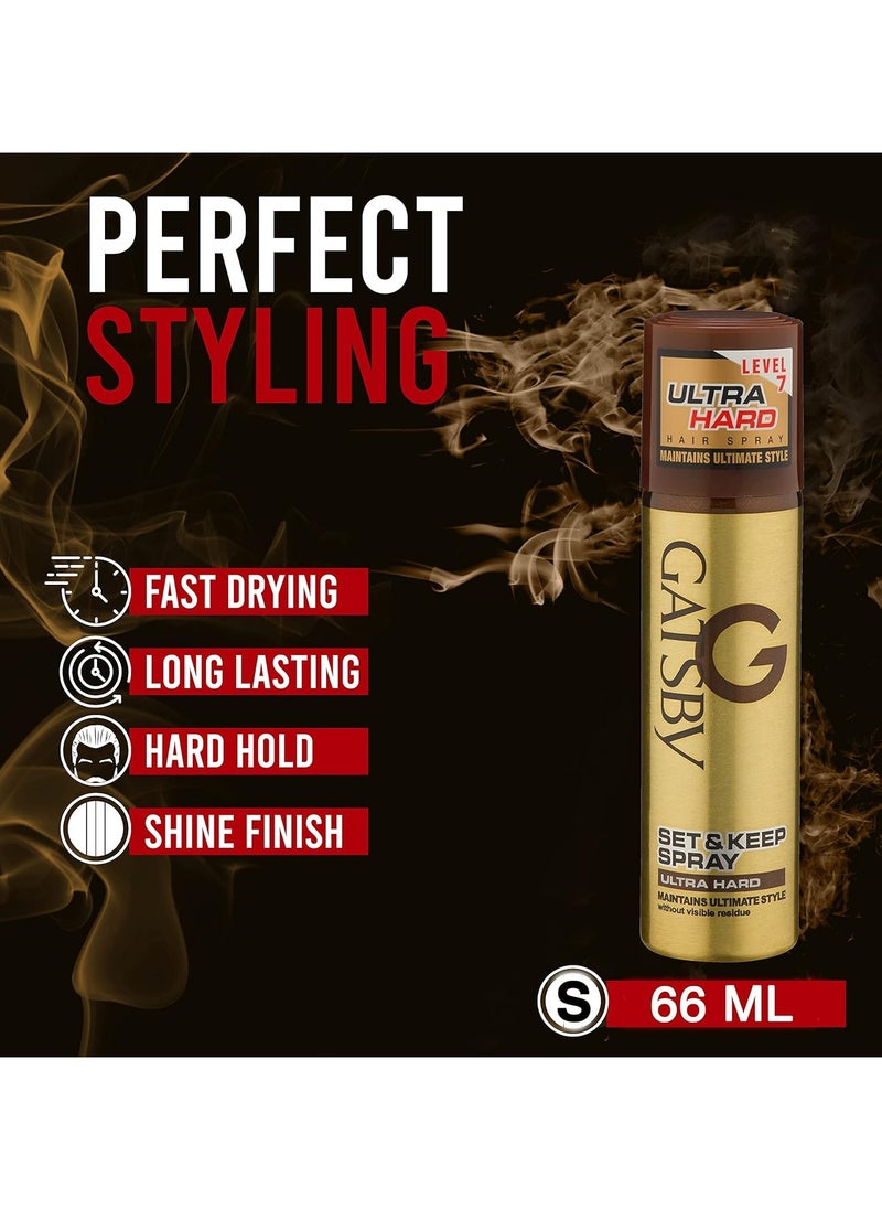 Gatsby Hair Spray 66 ml Ultra Hold - pzsku/Z35D212267820713EF155Z/45/_/1719173445/65acc2a0-2f9b-4d53-b15f-2773f36e4024