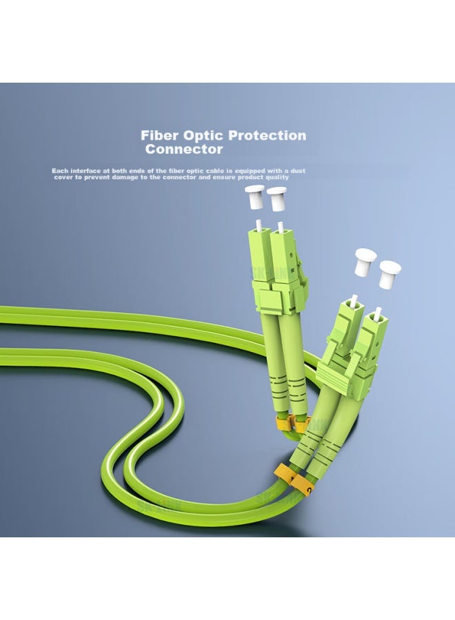 Sk-link 10g Lc-lc Multimode Duplex 5 Lszh Fiber Optic Patch Cord Transceiver Tail Fiber Lc-lc Multimode Duplex 5 2m - Image 2