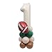 YOUAME First Year Down DIY Kit American Football Balloon Tower Decorations Sports Theme 1st Birthday Centerpiece with Touchdown Number Balloons - Image 2