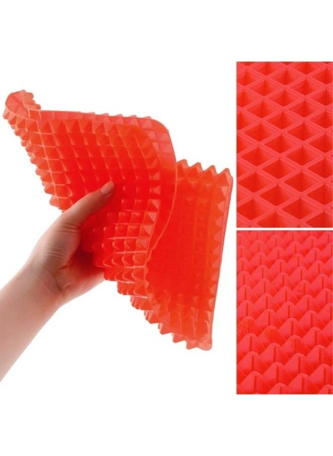 FALMER Bbq Silicone Non-Stick Healthy Cooking Baking Mat 28*39 CM  - Image 4