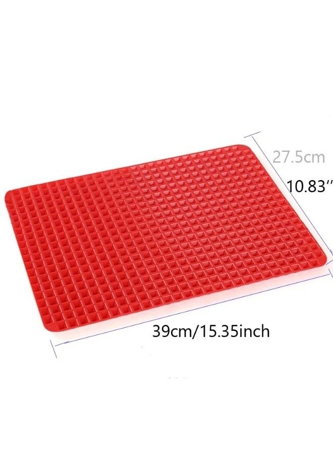 FALMER Bbq Silicone Non-Stick Healthy Cooking Baking Mat 28*39 CM  - Image 5