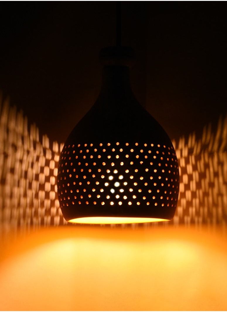 N & H Handcrafted Terracotta Coco M1 Ceiling Light  - Image 1