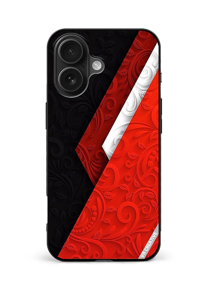Protective Case Cover For Apple iPhone 16 Plus Vector Design Multicolour