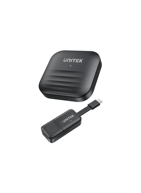 USB-C Wireless HDMI Extender Kit Up to 50M,full HD 1080P@60Hz, Works with laptops, smartphones, TV Boxes to HDTVs, projectors and monitors, no WiFi connection required. Support Mirror and Extend Mode. Ideal to Use for Presentation and More,