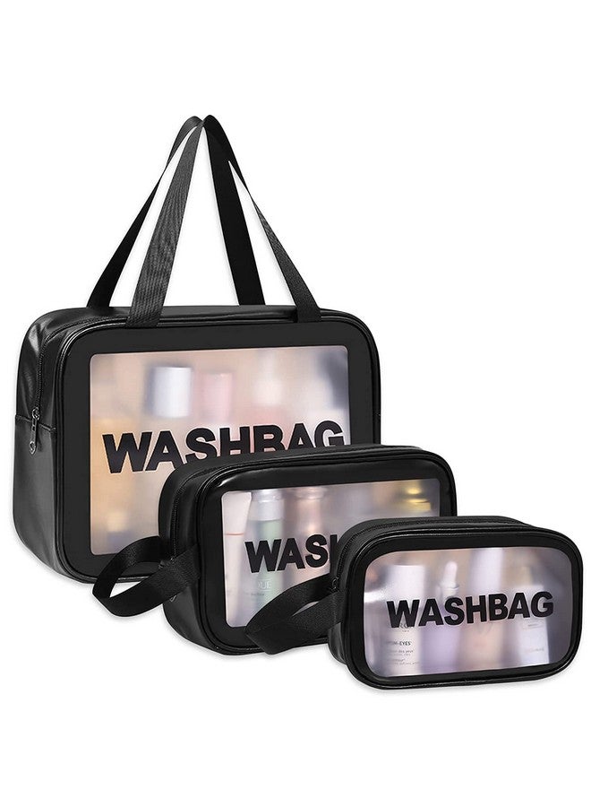 Drake Travel Pouch Cosmetic Bags Makeup Pouch Travel Toiletries Organizer Cosmetic Bags Portable Organizer Case Carry Pouch for Women Bathroom Set of 3 - Image 1