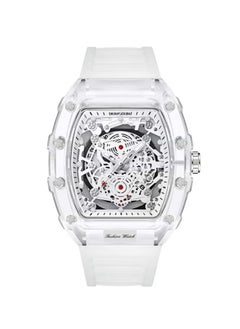 KIMSDUN Men's Fashion Quartz Watch - Transparent Waterproof Design with Modern Style - Durable Casual Watch for Everyday Wear  - Image 1
