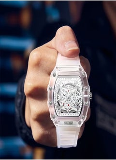 KIMSDUN Men's Fashion Quartz Watch - Transparent Waterproof Design with Modern Style - Durable Casual Watch for Everyday Wear  - Image 5