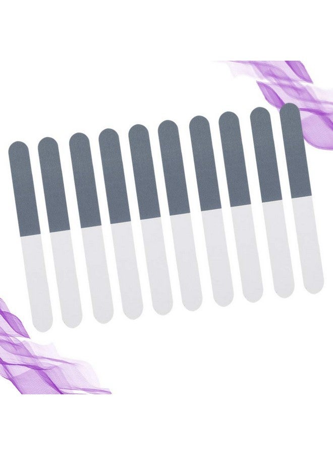 Scicalife 10Pcs Nail Files Double Sided 3 Way Emery Board Nail Buffering Files Professional Care Manicure Tools For Natural Acrylic Fake Nails Home And Salon - Image 2