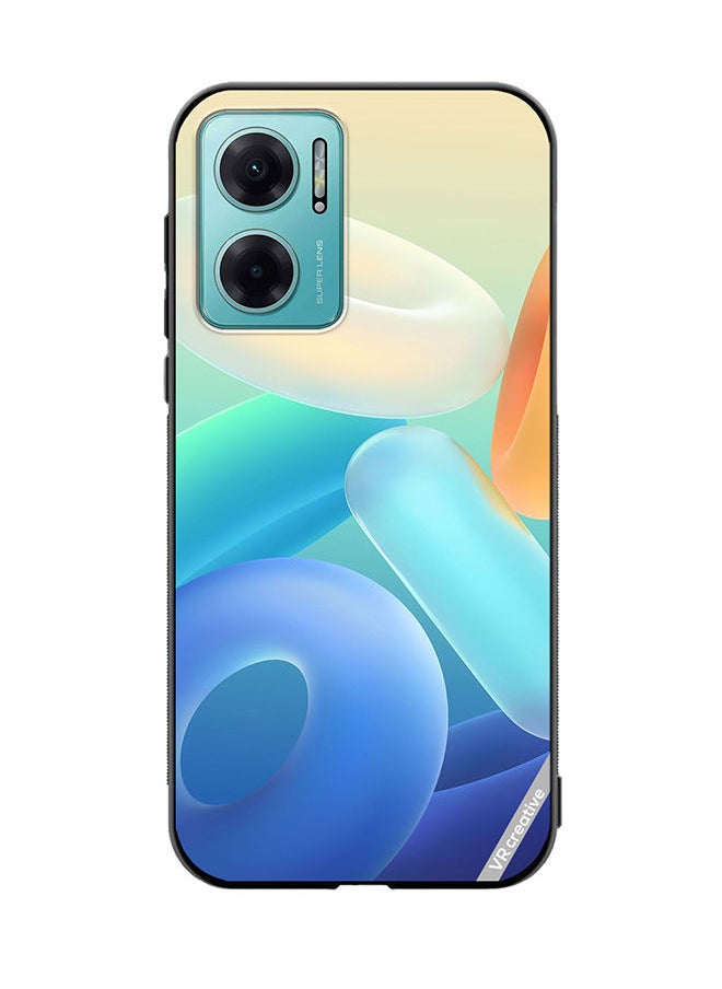 VR CREATIVE - Protective Case Cover For Xiaomi Redmi Note 11E Rings Design Multicolour - Image 1