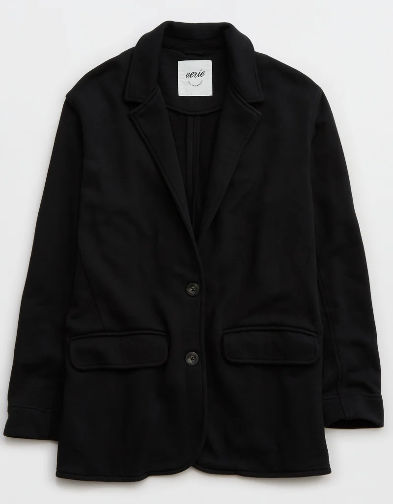 Aerie Essential Fleece Blazer