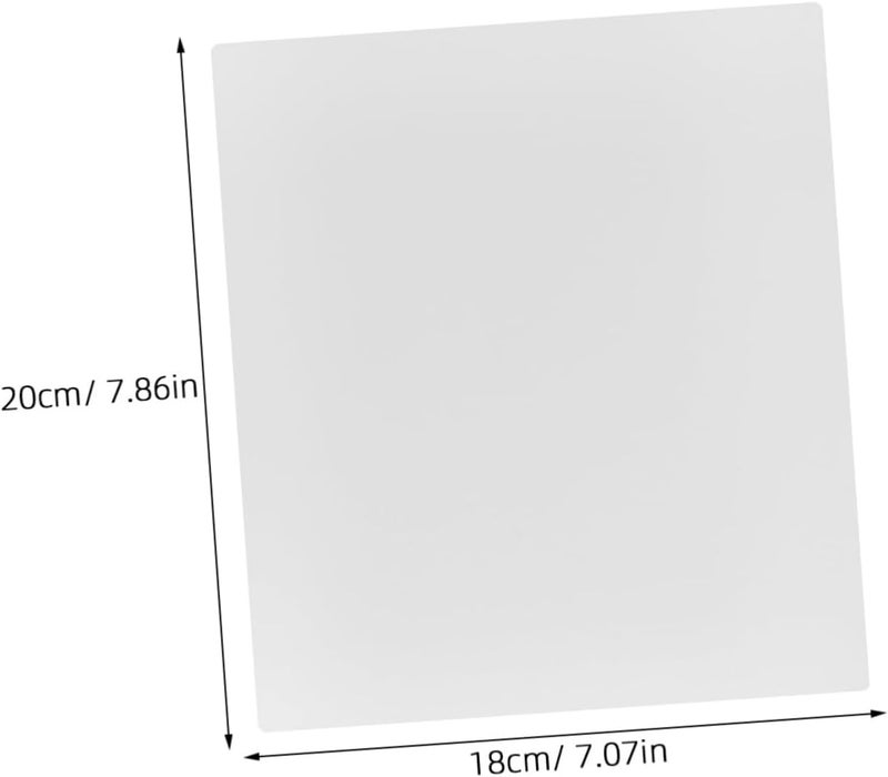 Daily life matching design PRETYZOOM 10Pcs Transparent PVC Pen Craft Mats for Clear Tracing Boards with Template for Accurate Drawing Portable Sketch and Painting Accessories for Pen Art Supplies Heavy load resistant - Image 2