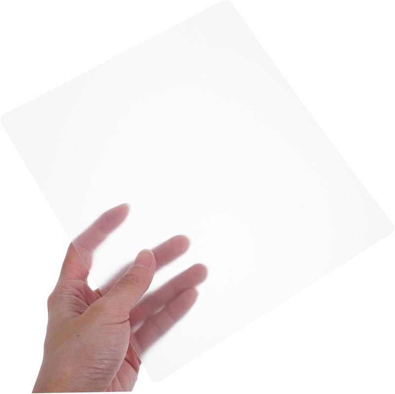 Daily life matching design PRETYZOOM 10Pcs Transparent PVC Pen Craft Mats for Clear Tracing Boards with Template for Accurate Drawing Portable Sketch and Painting Accessories for Pen Art Supplies Heavy load resistant - Image 3