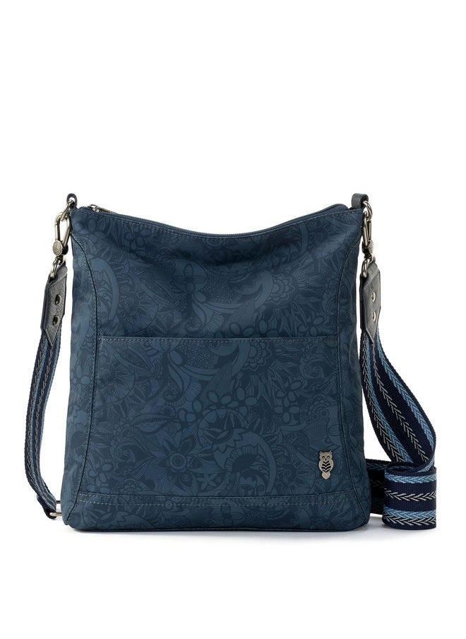 Sakroots The Sak Lucia Crossbody In Eco Twill Convertible Purse With Adjustable Strap Indigo Spirit Desert  - Image 1