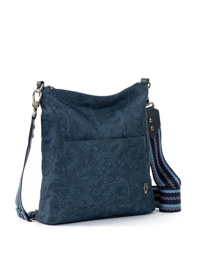 Sakroots The Sak Lucia Crossbody In Eco Twill Convertible Purse With Adjustable Strap Indigo Spirit Desert  - Image 2