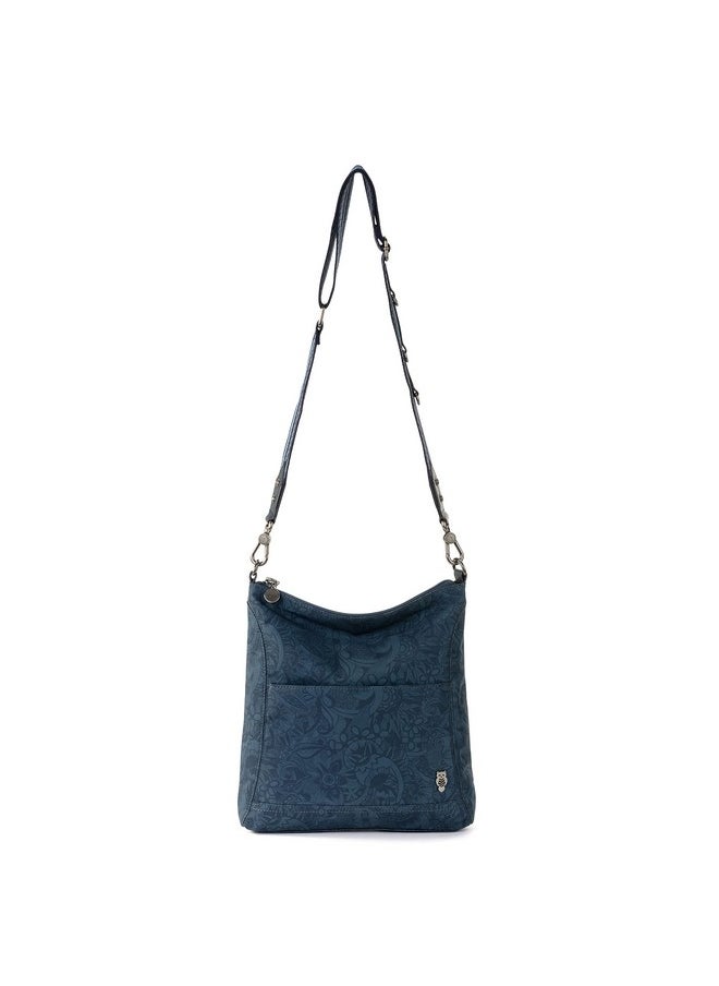Sakroots The Sak Lucia Crossbody In Eco Twill Convertible Purse With Adjustable Strap Indigo Spirit Desert  - Image 4