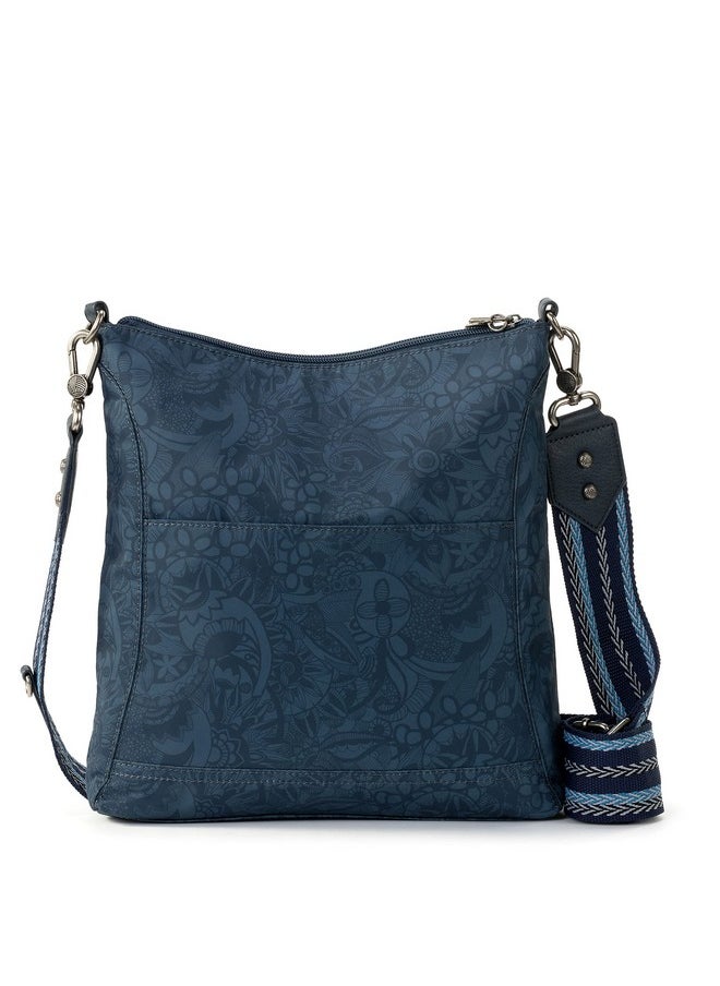 Sakroots The Sak Lucia Crossbody In Eco Twill Convertible Purse With Adjustable Strap Indigo Spirit Desert  - Image 5
