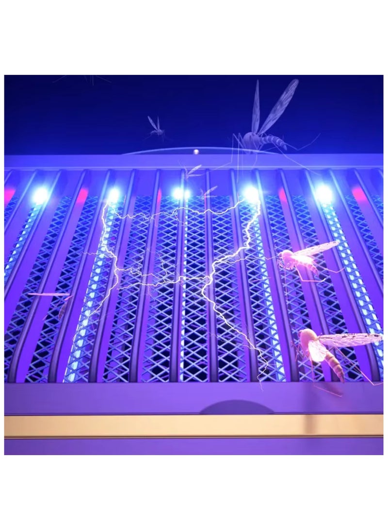 Fine Productions Mosquito Killer lamp Mosquito Repellent 3W Fly and Insect Killer UV Light Electric Bug Zapper, Electric Mosquito Killer Fly Killer Wasp Killer for Home, Kitchen, Backyard, Camping  - Image 2
