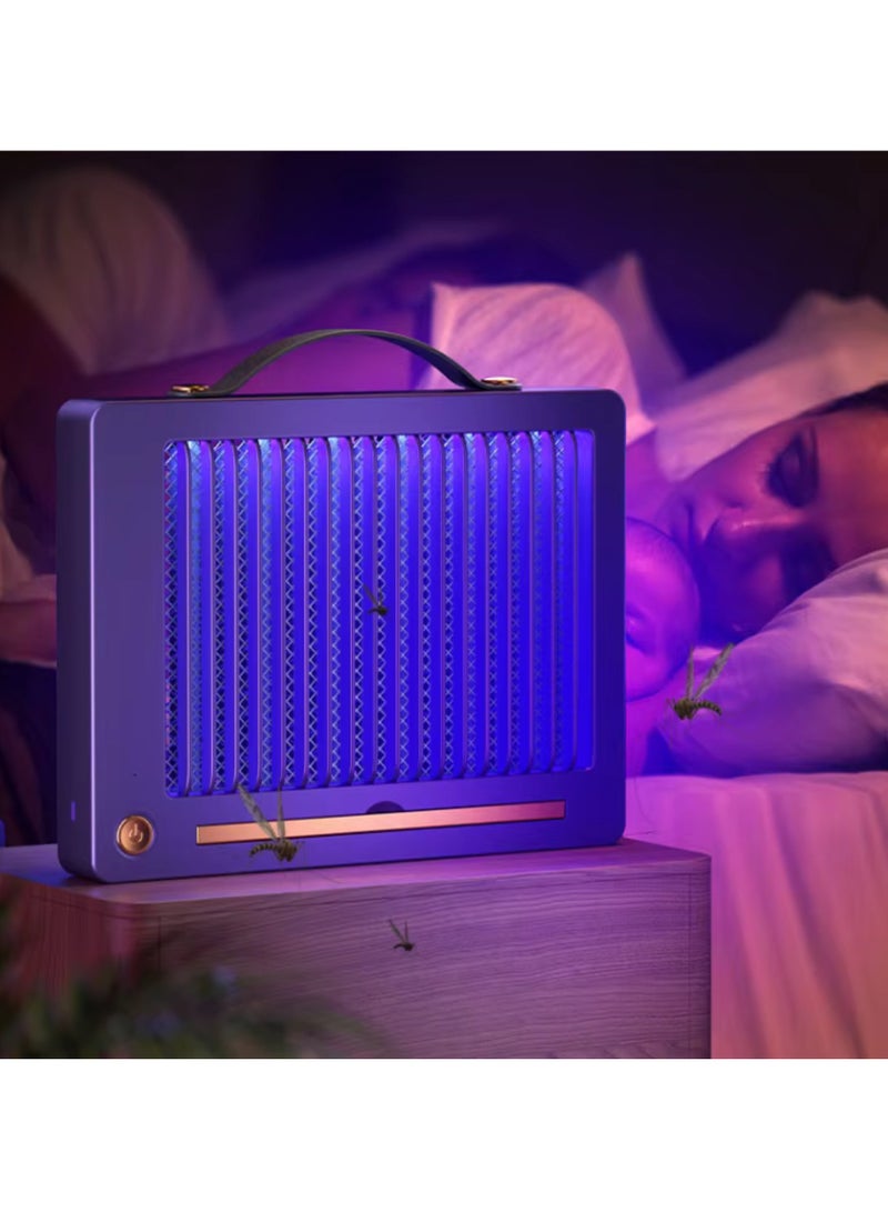 Fine Productions Mosquito Killer lamp Mosquito Repellent 3W Fly and Insect Killer UV Light Electric Bug Zapper, Electric Mosquito Killer Fly Killer Wasp Killer for Home, Kitchen, Backyard, Camping  - Image 3