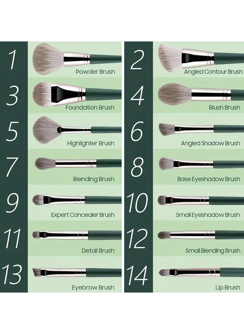 أوريتي مجموعة فرشاة المكياج ناعمة رقيق احترافية مستحضرات التجميل الأساس مسحوق ظلال العيون كابوكي مزج فرشاة المكياج أداة التجميل - Image 4