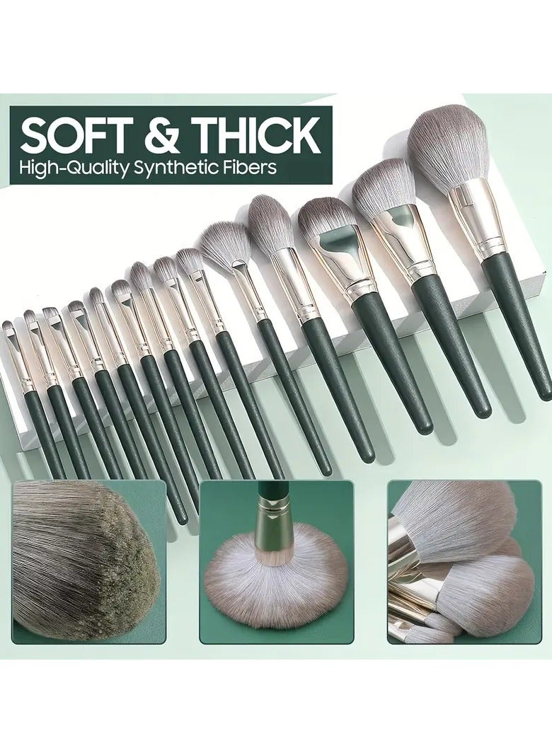 أوريتي مجموعة فرشاة المكياج ناعمة رقيق احترافية مستحضرات التجميل الأساس مسحوق ظلال العيون كابوكي مزج فرشاة المكياج أداة التجميل - Image 3