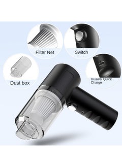 FPC Mini Blowing and Suction Integrated Portable Wireless Handheld Car Vacuum Cleaner  - Image 4