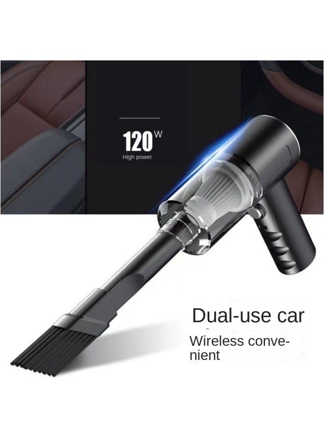FPC - Mini Blowing and Suction Integrated Portable Wireless Handheld Car Vacuum Cleaner - Image 1