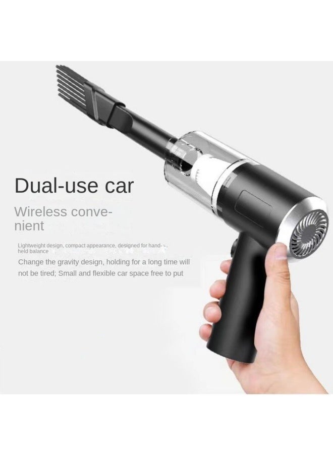 FPC - Mini Blowing and Suction Integrated Portable Wireless Handheld Car Vacuum Cleaner - Image 1