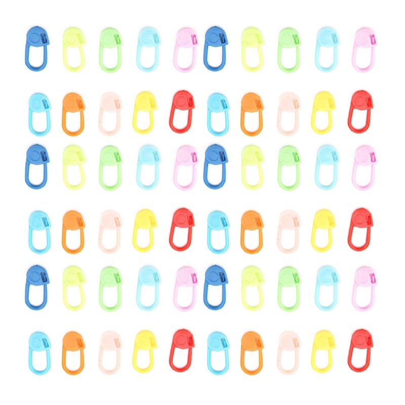 Plastic Safety Pins Clips Sweater Mark Buckle Needle Knitting Accessories for DIY Sewing - Image 2