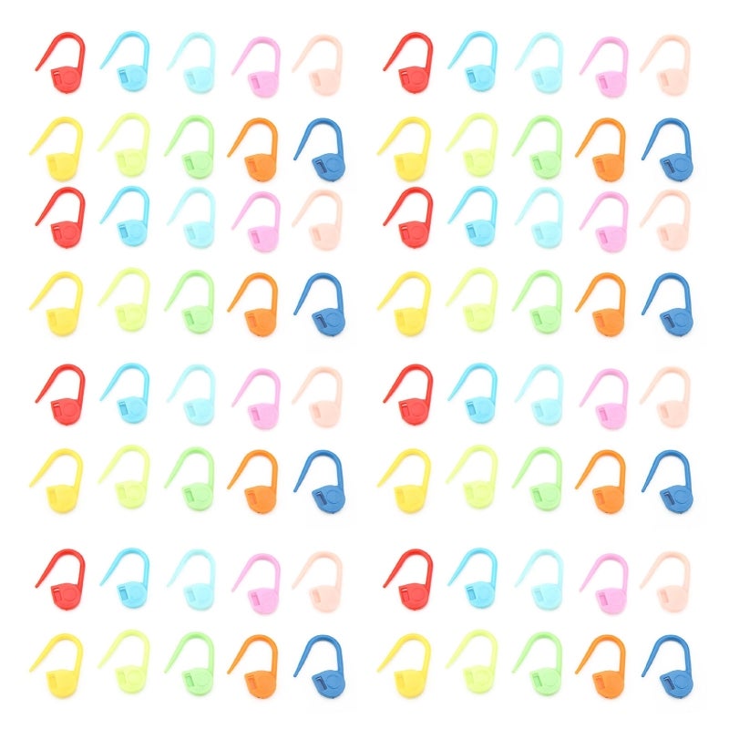 Plastic Safety Pins Clips Sweater Mark Buckle Needle Knitting Accessories for DIY Sewing - Image 1