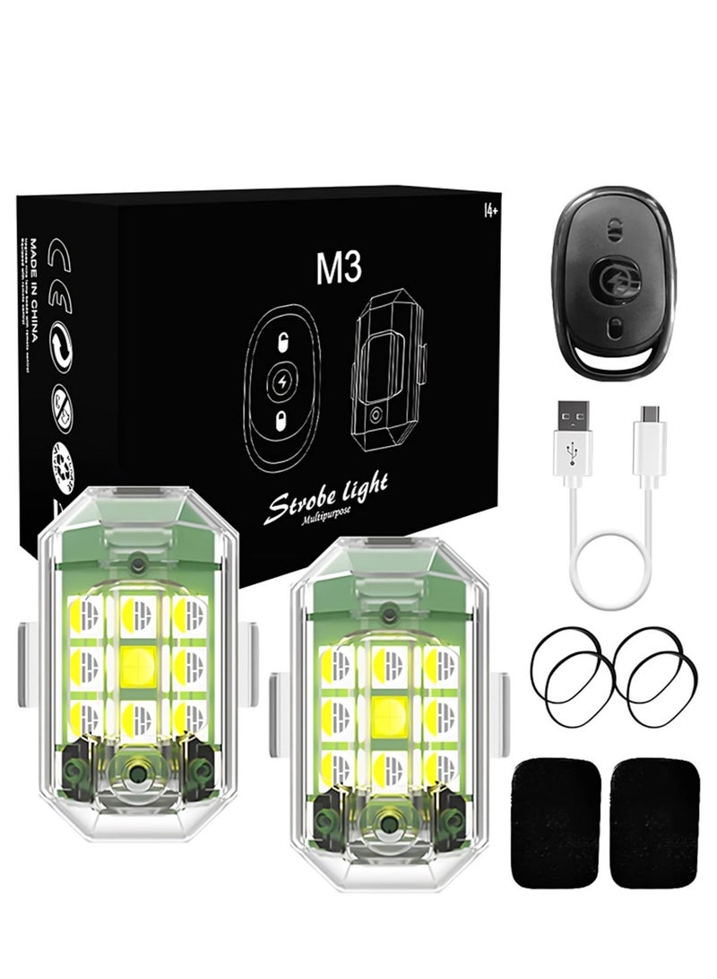 أم ثري ضوء ستروب متعدد الأغراض M3 - ضوء إشارة وامض LED مدمج للسلامة - Image 4