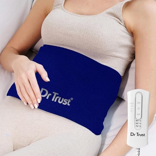 Dr Trust USA Orthopedic Electric Heating Pad with Temperature Controller I Heat Belt For Pain Relief, Lower Back Pain, Period Cramps, Lumbar, Shoulder & Knee-346 - Image 1