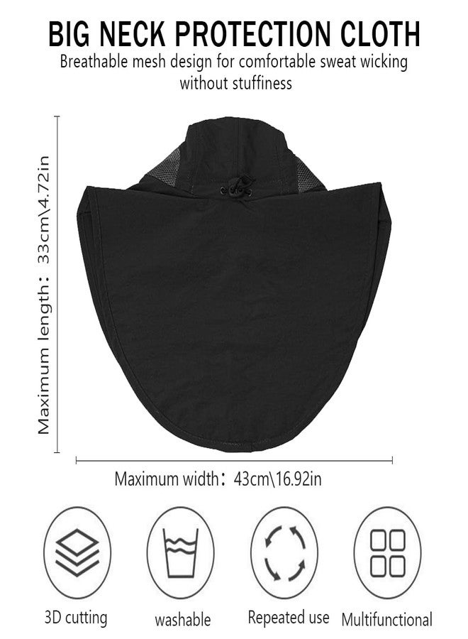 Gustave® Hat for Men, UPF 50+ Protection Wide Brim & Neck Flap Bucket Hat, Breathable Mesh, Adjustable Fit, Windproof Strap - Fashionable & Durable for Hiking, Fishing, Gardening - Image 3