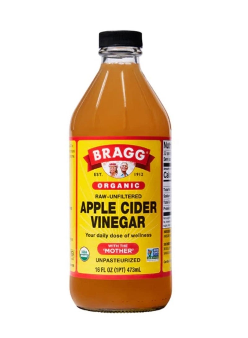 براج مكمل صحي بخل التفاح العضوي الخام 473 مل - Image 1