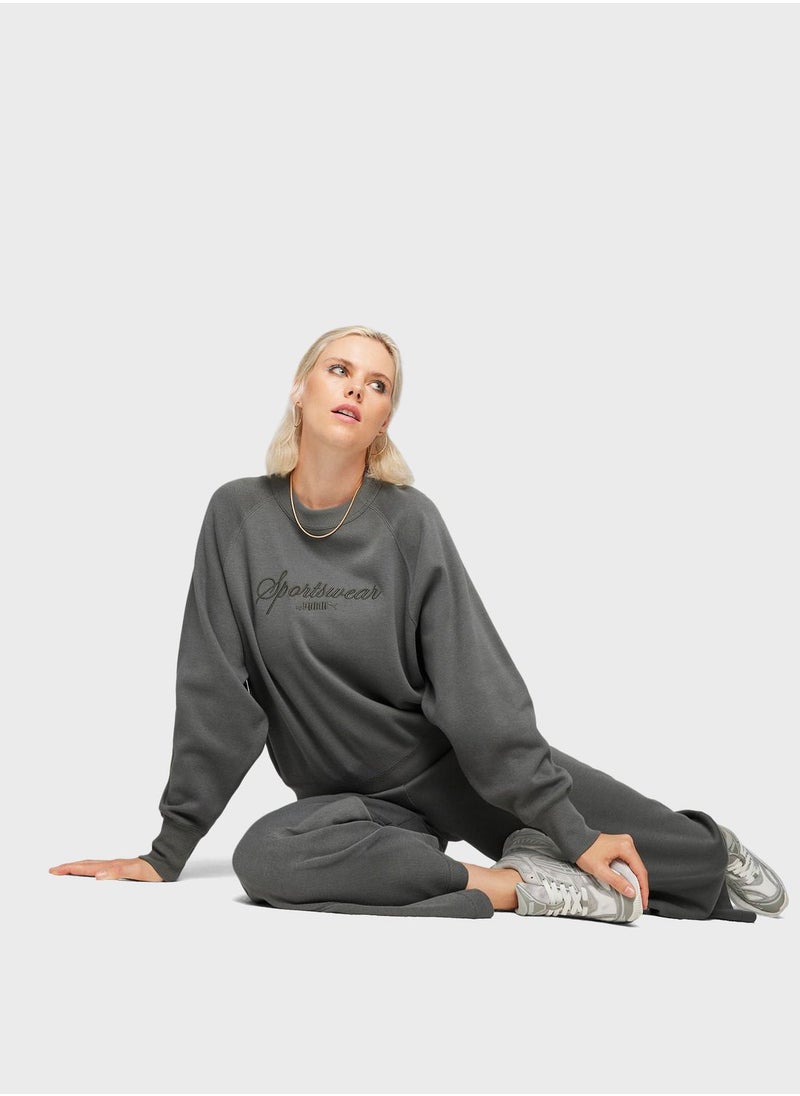 PUMA - Classics+ Relaxed Sweatshirt - Image 1