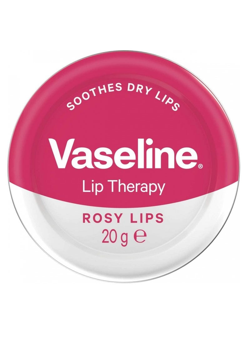 Vaseline بلسم الشفاه الوردي للعناية بالشفاه 20 جرام - Image 1