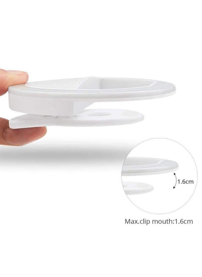 Selfie Ring Light , Rechargeable Portable Clip-On Phone LED Ring Light- 4 Colours Camera Light - Phone Photography Camera Selfie Light- Girls Make Up Ring Light (Pink 90mins) - Image 3