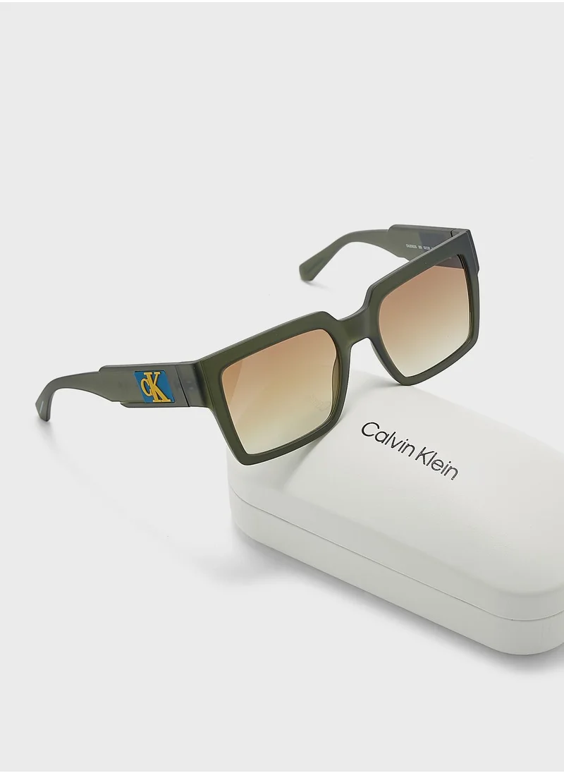 Calvin Klein Jeans Modified Rectangle Sunglasses