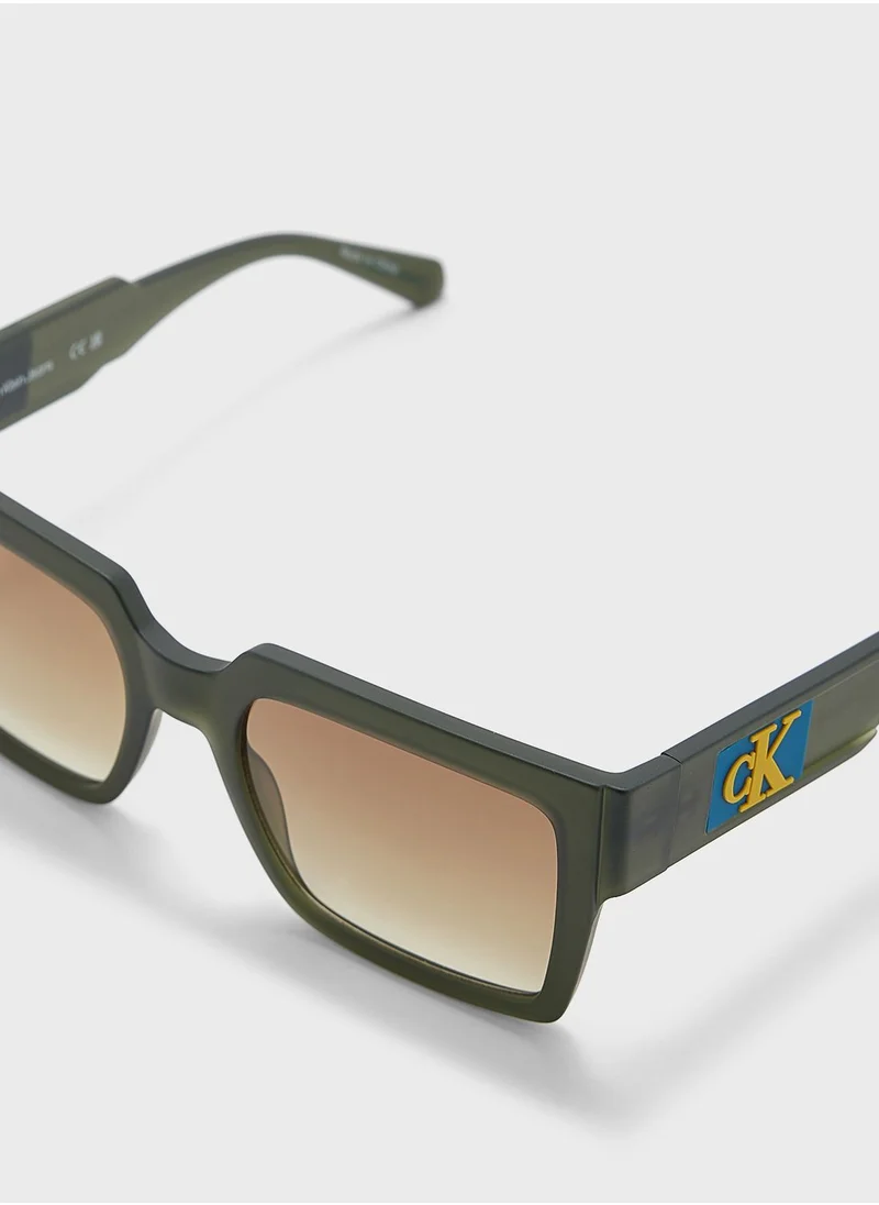 Calvin Klein Jeans Modified Rectangle Sunglasses